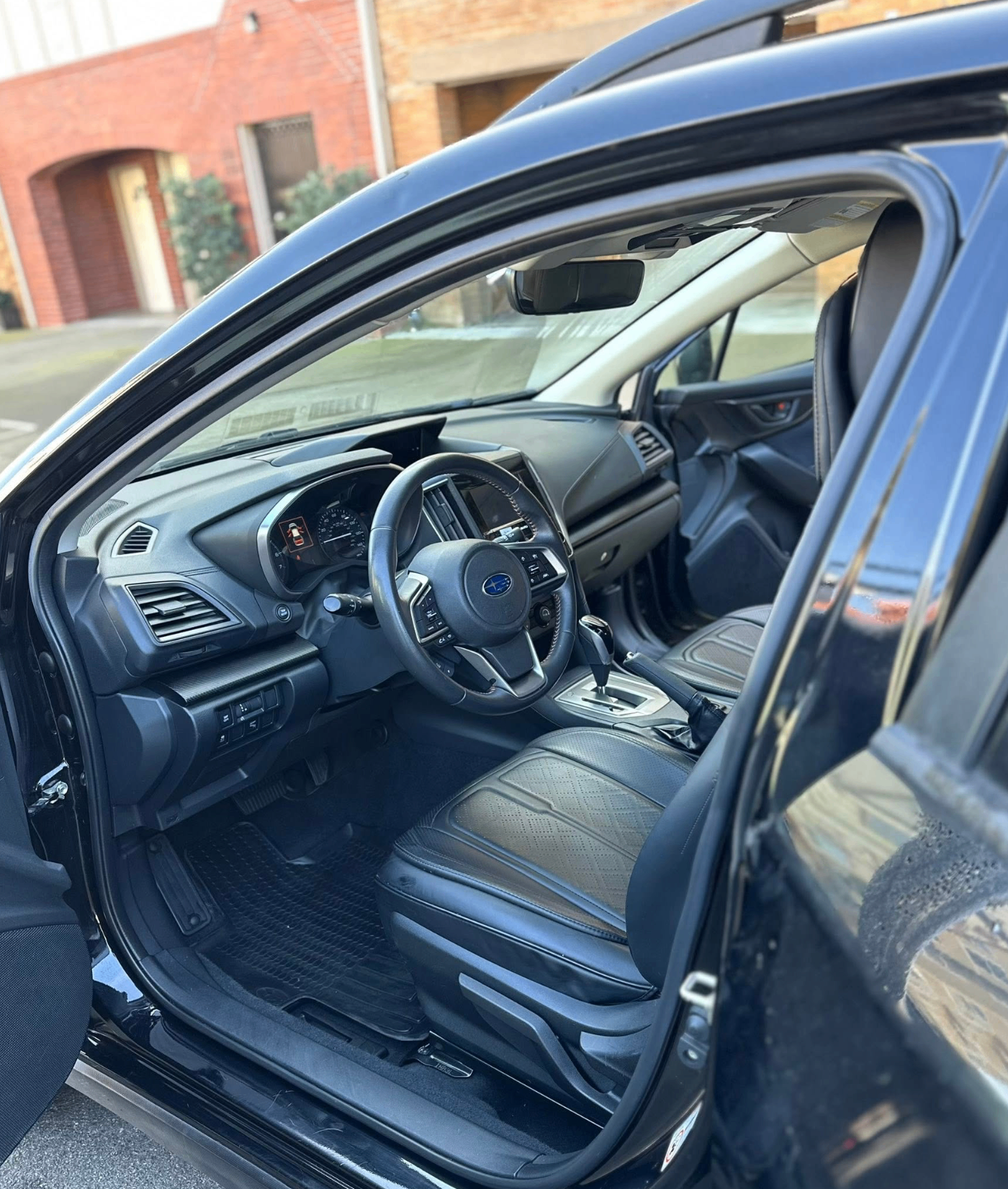Interior revival — Subaru front cabin after detailing